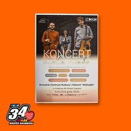 PLAKAT Z AUTOGRAFAMI - ZESPÓŁ PONAD CHMURAMI