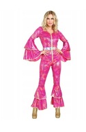 Kostium Kombinezon Disco Lata 70 / Kostium Strój Karnawałowy / XS