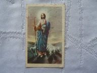 STARY OBRAZEK KOLĘDOWY 1965 rok