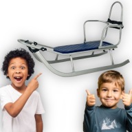 ADBOR PICCOLINO SANKI METALOWE Z OPARCIEM DLA DZIECI TRADYCYJNE DO 100 KG