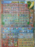 lego ninjago seria 6 wyspa karty postaci zwykłe zasadzek pojazdów akcji