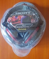 Słuchawki DJ SCOOT DJ Headphone Ibiza .Nowe org.opakowanie!