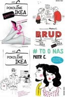 PIOTR C - 4 książki: Pokolenie Ikea + Kobiety + Brud + książka #To o nas