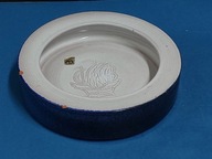 Stara ceramiczna Patera Statek design