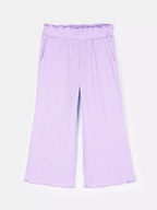 Szerokie spodnie strukturalne dzwony, legginsy z szeroką nogawką 98 3 lata