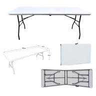 STÓŁ OGRODOWY ROZKŁADANY NA DZIAŁKE BALKON TARAS CATERINGOWY TURYSTYCZNY