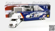 Rarytas! Kenworth T2000 + naczepa Nascar Miller Lite - Altaya / IXO 1:43 *N