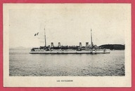 Okręt wojenny statek niszczyciel krążownik wojna Guichen morze