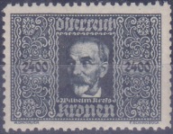 AUSTRIA - znaczek czysty * * z 1922 roku. X 890