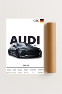 Plakat bez ram 30x40cm Audi RS7 Sportback Auto Samochód Sportowy Prezent
