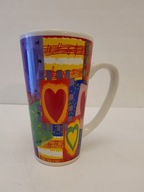 KUBEK kolekcjonerski PORCELANOWY LOVE 0,5L ANGIELSKI