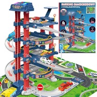 Parking EBRAN 4 poziomy z elektryczną windą dźwiękowy prezent pod choinkę