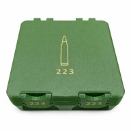 Pudełko pojemnik box na amunicję .223 5,56x45 na 120szt. Army Green