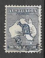 Australia S577 fauna kangur 1913r. 24funty