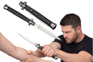 NAJDŁUŻSZY NÓŻ SPRĘŻYNOWY ITALY 33,5 CM WŁOSKA SYCYLIJKA XXL STILETTO