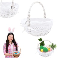 KOSZYCZEK KOSZYK WIKLINOWY WIELKANOCNY WIELKANOC DO ŚWIĘCONKI OZDOBNY