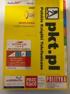 KSIĄŻKA TELEFONICZNA WARSZAWA I REGION WARSZAWSKI 2007 ROK