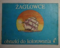 KOLOROWANKA Z PRL - ŻAGLOWCE STATKI OKRĘTY