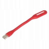 Lampka LED USB do Laptopa energooszczędna czerwona
