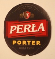 ETYKIETA - PERŁA - PORTER BAŁTYCKI - PERŁA WŚRÓD PIW