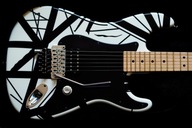 Charvel USA EVH Art Series Black / White - Eddie Van Halen (Music Man)