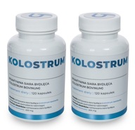 ZESTAW 2 OPAKOWANIA KOLOSTRUM PO 120 KAPSUŁEK