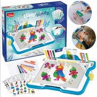 Kreatywna Podświetlana Tablica Interaktywna do Rysowania Lumi Board Maped