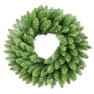 Girlanda wieniec ozdoba na drzwi stroik 50cm 160 gałązek choinka jak żywa