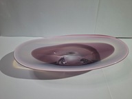 Szklana duża patera talerz D30