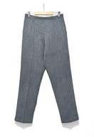 Spodnie Jeansy Proste Wysoki Stan Melanż Szary Granat Dunnes |R. 40