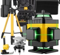 Laser krzyżowy ROHSEL POZIOMICA LASEROWA 360 16 LINII 4D 3 GEN. 45 m