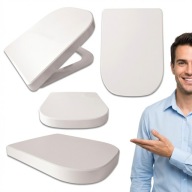 DESKA SEDESOWA KLOZETOWA TOALETOWA ROCA GAP WOLNOOPADAJĄCA DUROPLAST BIAŁA