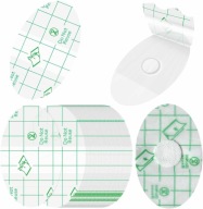 NAKLEJKI WODOODPORNE NA USZY 120x NAKLEJEK WODOODPORNYCH DLA DZIECI DOROŚLI
