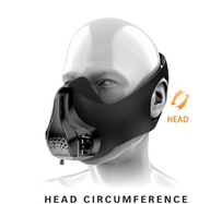 Maska sportowa treningowa, wydolnościowa 48 poziomów regulacji