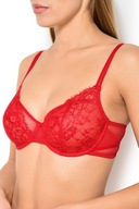 Śliczna markowa bielizna Passionata P42C10 UK 36DEUR 80D czerwony