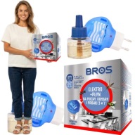 ELEKTROFUMIGATOR OWADOBÓJCZY Z PŁYNEM 30ML ZWALCZA MUCHY KOMARY MRÓWKI MOLE