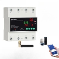 Licznik Energii Prądu 3 Fazy do 100A TUYA WiFi Miernik Przekaźnik