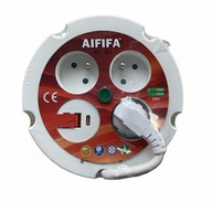 Przedłużacz Bębnowy 3M 3x230V + 2xUSB + USB-C