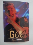 Zdjęcie autograf 10x15 Pogoń Szczecin sezon 25/26 Gol Rajmund Molnar