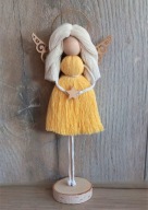 Aniołek handmade - makrama