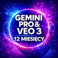 GOOGLE AI PRO + GEMINI ADVANCED | 12 MIESIĘCY | 2TB GOOGLE ONE | GLOBAL