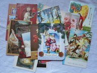 ZESTAW 20 POCZTÓWEK I KARNETÓW ŚWIĄTECZNYCH I OKOLICZNOŚCIOWYCH