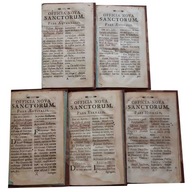 Officia Nova Sanctorum 5 tomów 1734 r