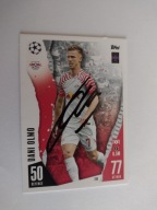 Karta topps mach attax autograf RB Leipzig Champions League Dani Olmo
