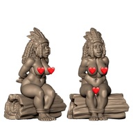 Jungle Prisoner Pinup B RPG Druk 3D NSFW