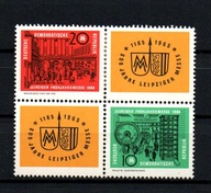 Znaczki Niemcy DDR Lipskie Targi Wiosenne 1964r. blok