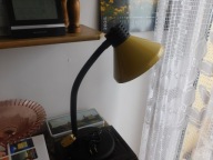 Stara lampa biurkowa Polam Piła PRL vintage - unikat