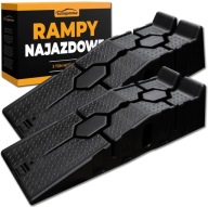 Najazdy Samochodowe Rampy Najazdowe Warsztatowe 3 tony Wysokość 21cm 2szt