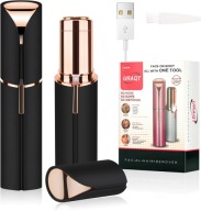 DEPILATOR ELEKTRYCZNY DO TWARZY DLA KOBIET BEZBOLESNY PRZENOŚNY