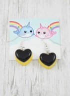kolczyki SŁODKIE SERDUSZKA kawaii harajuku CC05